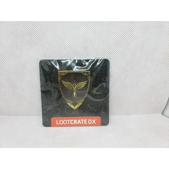 Loot Crate DX Exclusive Protect Shield Pin With Phoenix Emblem - Picture 5 of 5